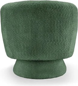 Fotoliu pivotant tesatura boucle verde BOSSA NOVA