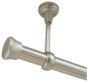 Galerie fara inele tavan FULDA /25 - CROM MAT (Alege marime: 280 cm)