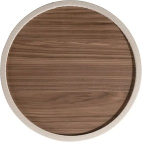 Masuta laterala design LUX Walnut-Bej