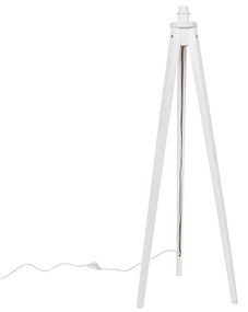 Lampă de podea rustică cu trepied alb - Tripod Classic