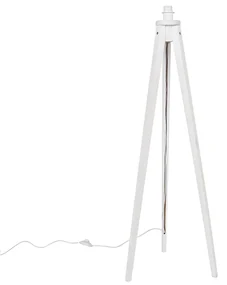 Lampă de podea rustică cu trepied alb - Tripod Classic
