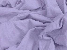 Cearsaf Jersey cu elastic 90x200 cm mov deschis