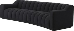 Canapea design LUX Kelly L boucle negru 115207 HZ