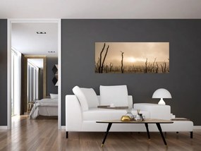 Tablou - Copaci goi (120x50 cm)