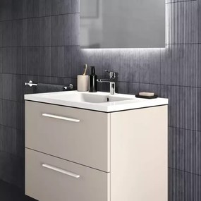 Dulap baza suspendat Ideal Standard i.life B bej nisipiu mat 2 sertare 80 cm