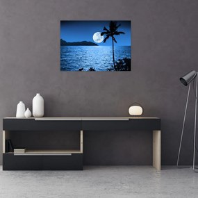 Tablou - Luna deasupra nivelului mării (70x50 cm)