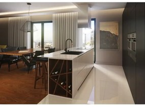 Baterie pentru chiuvetă Deante ASTER BCA_B64M, negru/alamă