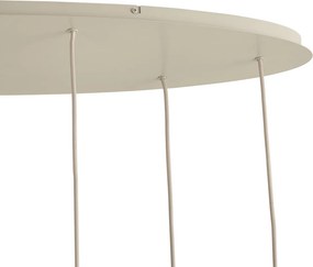 Lampă suspendată Japandi bej cu 7 lumini - Pluni Tuba