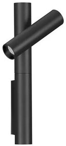 Aplica cu spot LED directionabil stil minimalist ARCO negru