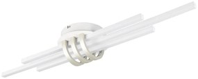 Plafonieră albă LED 18x81 cm Cinto – Reality