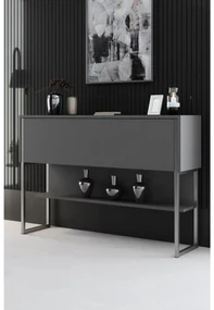 Măsuță consolă Luna 4 (Argintiu + antracit) . 1102311