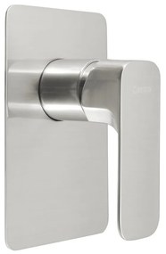 Baterie argintiu-lucios pentru duș încastrată (1 ieșire) Spy – Sapho