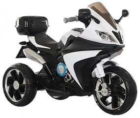 Motocicleta Electrica cu Acumulator Pentru Copii NOVOKIDS™ Karachi Motor, 2-5 ani, max 25 kg, Cu Sunete si Lumini LED, MP3, Trotineta Electrica, 3