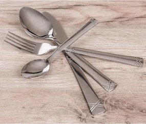 VETRO-PLUS Set tacâmuri inox APETIT DESTINI, 24 piese