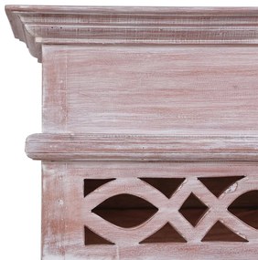 Dulap inalt, 60x30x175 cm, lemn masiv de mahon 1, Maro, 60 x 30 x 175 cm, 1