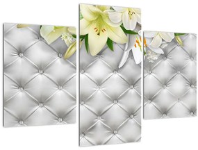 Tablou cu flori de crin (90x60 cm)