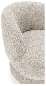 Fotoliu bej pivotant Dali – MOME