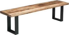 Banca industrial style Iron Craft mango natur, 170cm A-38666 VC