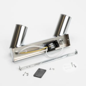 Spot pentru baie Brilagi SELE 2xGU10/30W/230V IP44 crom lucios