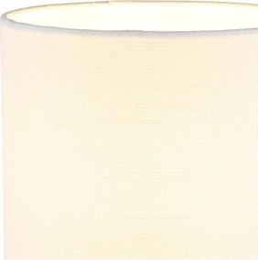Globo 21440W - Lampă de masă BENSON 1xE27/40W/230V albă