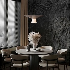 Lustra LED suspendata BARIS Nut Brown 38cm