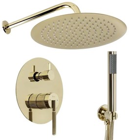 Set de dus incastrat Rea Argon auriu + BOX