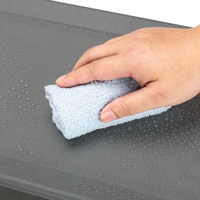 Suport pantofi cu buzunare laterale 160 x 58 cm - negru