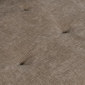 Fotoliu bej extensibil cu tapițerie din chenille – Ixia