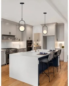 Lustră pe cablu CORDEL 1xG9/28W/230V neagră