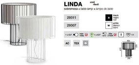 Veioza, lampa de masa Linda 29311