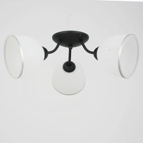 Lustră aplicată 3xE27/15W/230V