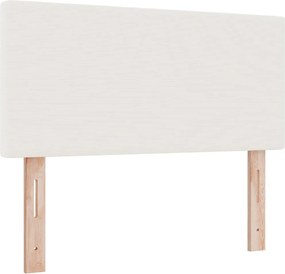 vidaXL Tăblie cap Crem 100 cm Țesătură din corduroy
