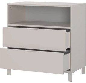 Comodă de copii crem 89x92x54 cm Alkmaar – Germania