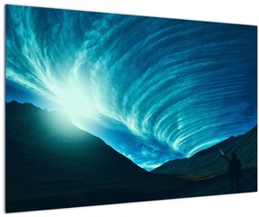 Tablou - Val din nori (90x60 cm)