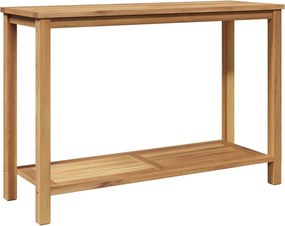 vidaXL Masă de consolă Maro 110 x 40 x 45 cm Lemn solid de tec