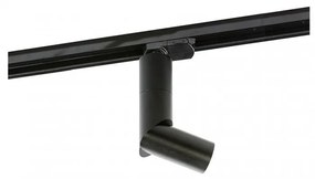 Spot LED directionabil pe sina SANTOS TRACK 3Line 12W negru