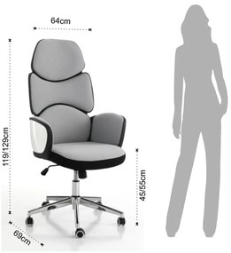 Scaun de birou Toledo – Tomasucci