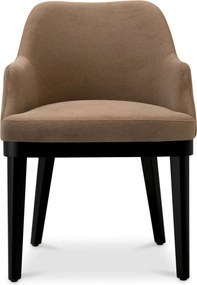 Scaun design LUX cu raft lateral Costa, Sabino brown