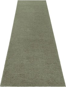 Covor Mint Rugs Supersoft, 80 x 250 cm, verde închis