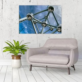Tablou- atomium la Bruxelles (90x60 cm)
