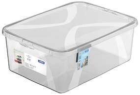 Cutie de depozitare din plastic cu capac 10 l Lona - Rotho