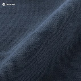 Bancă din stejar cu șezut albastru Retro - The Beds