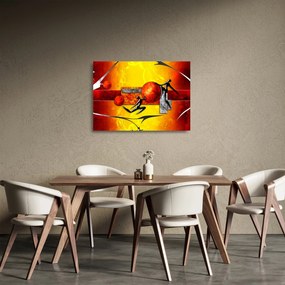 Tablou pe sticlă - Pictura omenirii (70x50 cm)