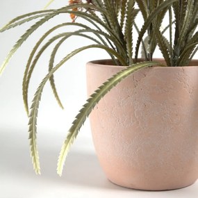 Floare artificială în ghiveci ceramic Kave Home Leonitis