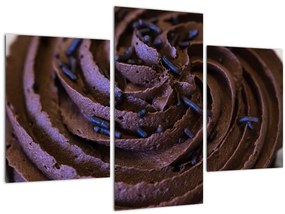 Tablou - Cupcake din ciocolată (90x60 cm)