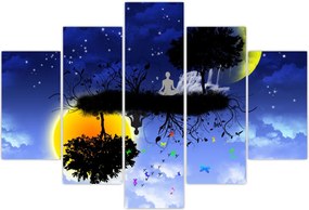 Tablou - Reflecția echilbrului (150x105 cm)