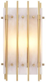 Aplica perete LUX Sparks S, alama antic/ alabastru