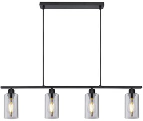 Lustra suspendata design modern HADERA 15465-4H GL