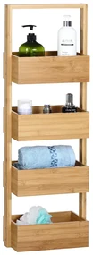 Deuba Raft din bambus 88x16x28 cm