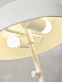 Veioza/Lampa de masa din metal Porto L alba